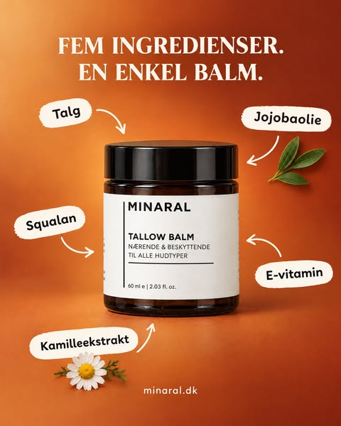 Fem ingredienser. Hele listen.