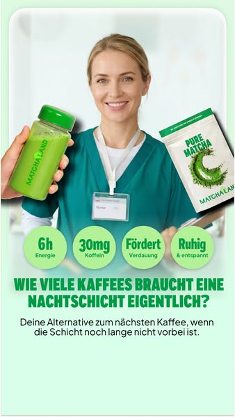 Vorteile von Matcha Grüntee entdecken