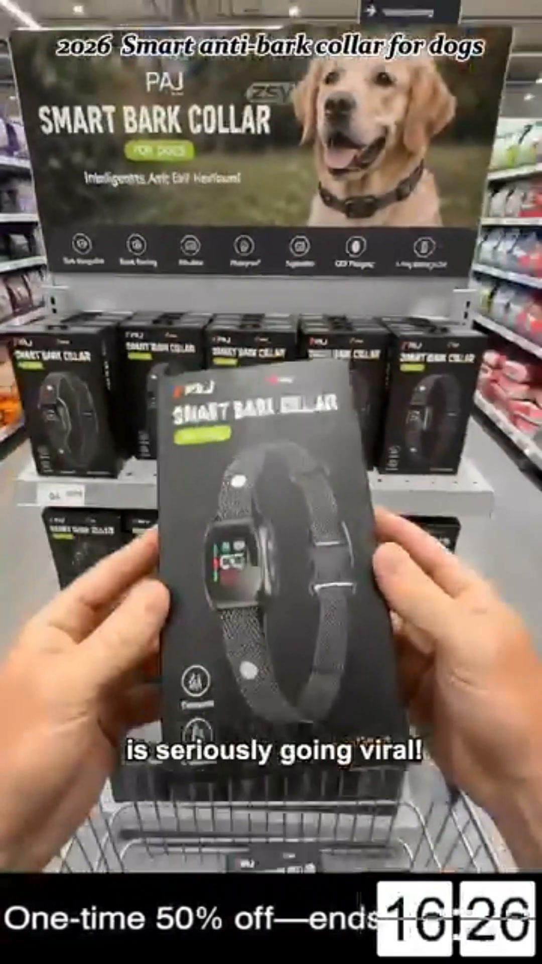 2026 HOT SALE50K+ SOLD! 50% OFF! Anti Bark Collar – Smart anti‑false triggering filters out other barks. IP67 waterproof & USB r