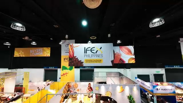 Anúncio de International Food Exhibition (IFEX) Philippines