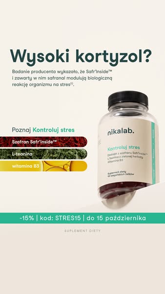 Kontroluj stres. Oszczędź 15%.