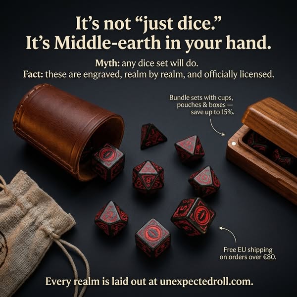 Tolkien fans hate generic dice sets