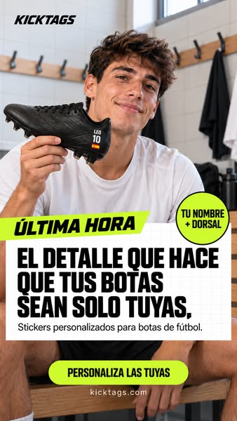 Personaliza tus botas