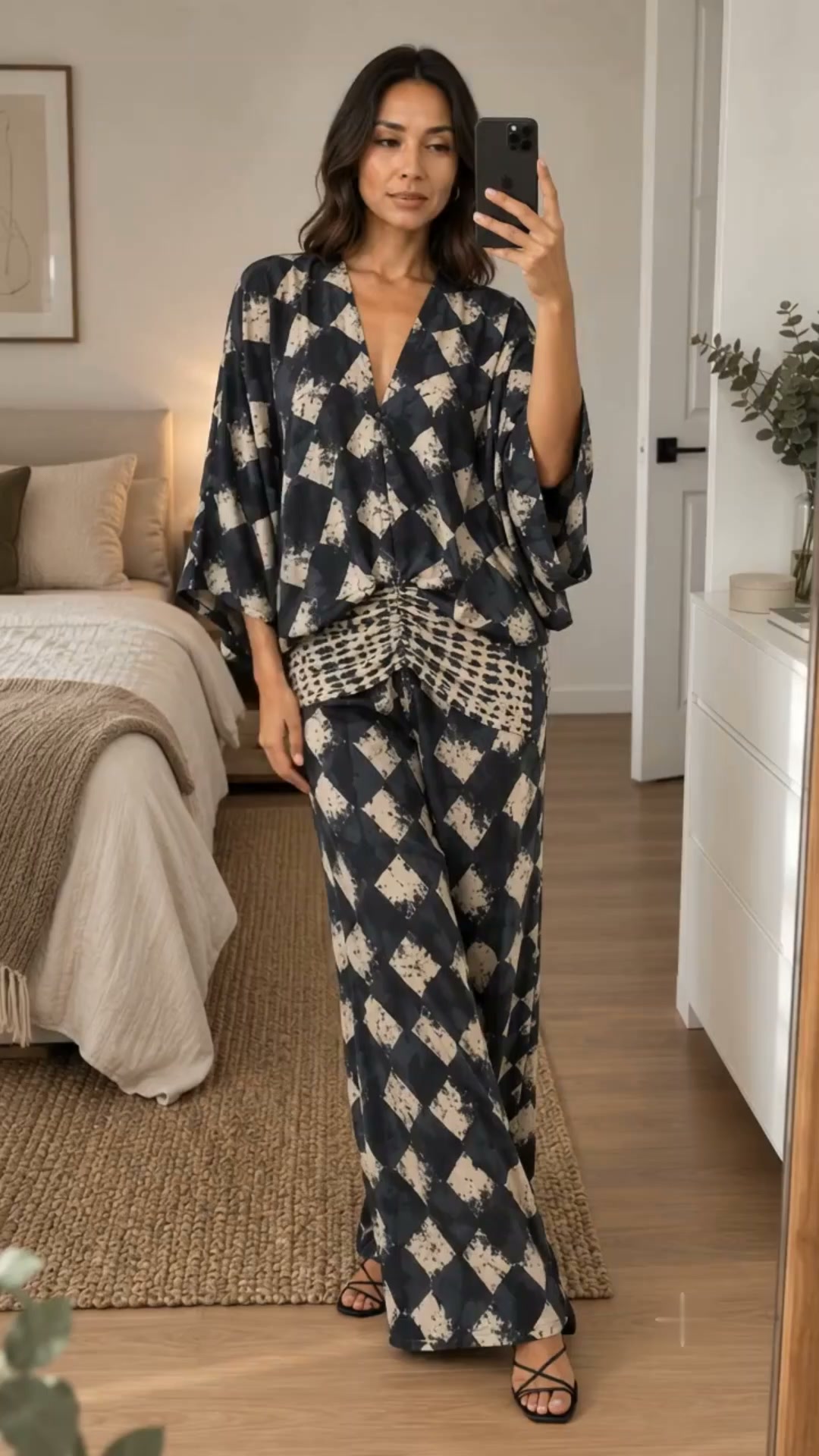 Maelia | Vestido Mosaico Mediterráneo — Comodidad con elegancia atemporal