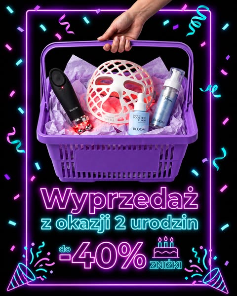 BDAY SALE! Urodzinowa wyprzedaż w Bloom !