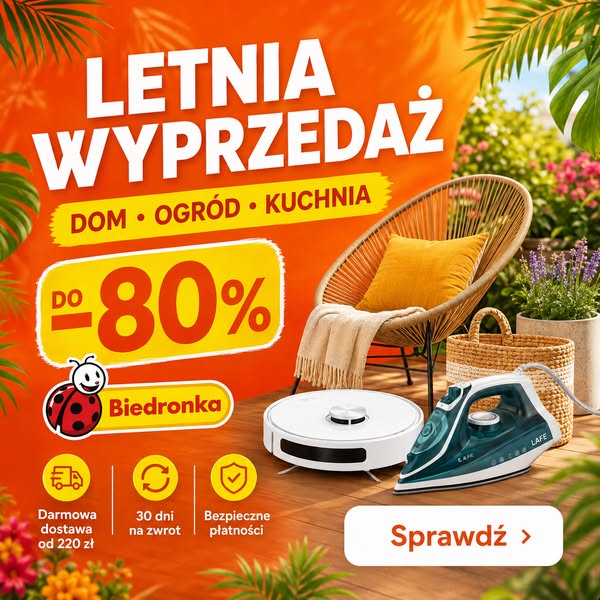 Letnia wyprzedaż – nawet do -80%