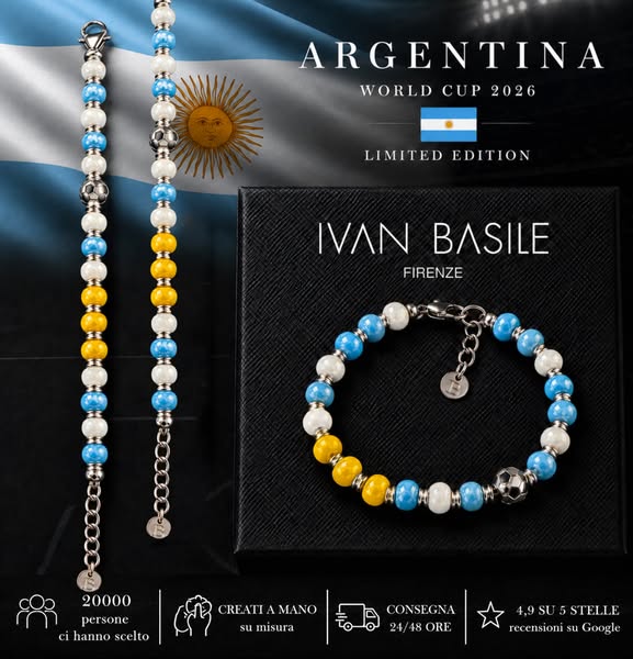 Bracciale Argentina Limited Edition | Ivan Basile Firenze