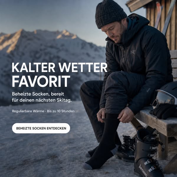 Nie wieder kalte Füße – bis 55 °C