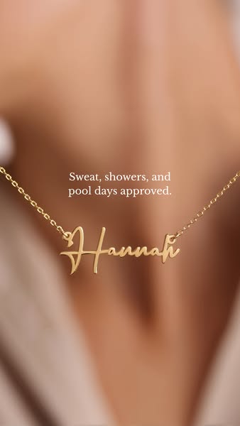 Your Everyday Name Necklace