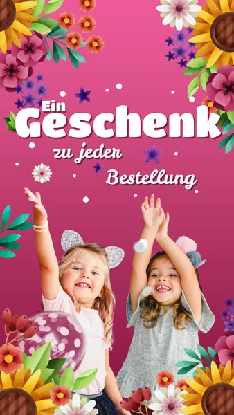 Wir verteilen Geschenke