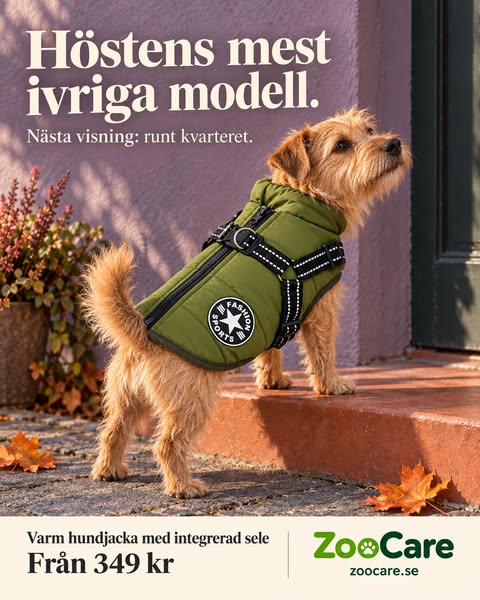 Redo för kyligare promenader