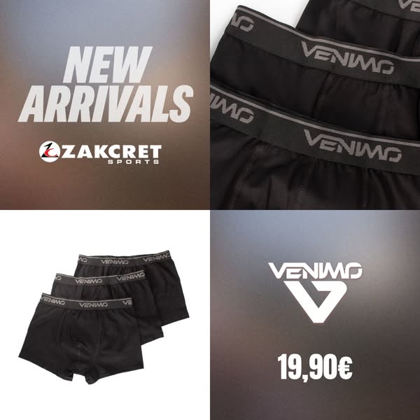VENIMO 3PACK 219MBO-753 Μαύρο