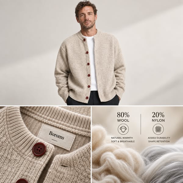 80% Wool. Made for Everyday Wear