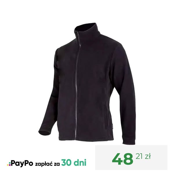 Polar roboczy bluza polarowa czarna 250g Lahti Pro L40144 XXL