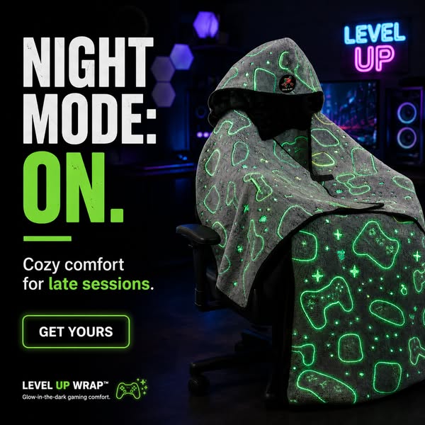 It glows in the dark