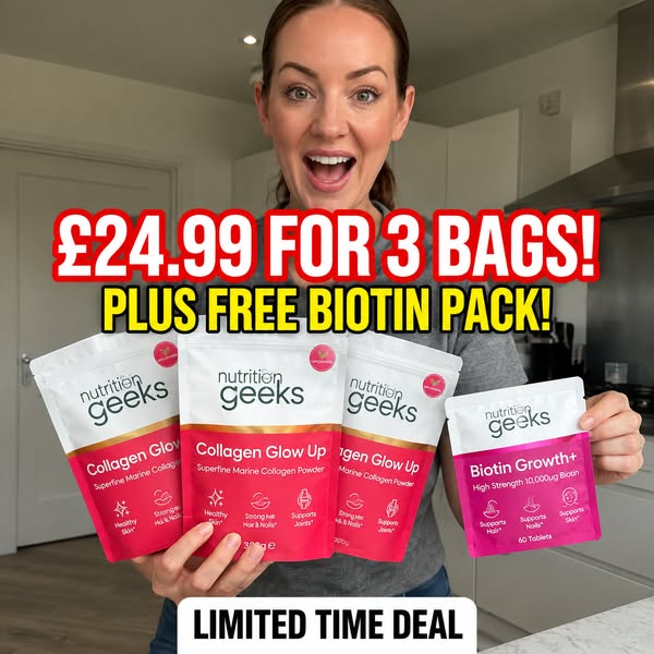 Special Deal: 3 Packs for £24.99 + FREE Biotin Boost