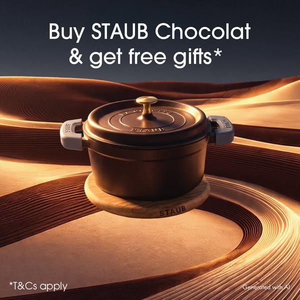 Your STAUB Cocotte with a gift