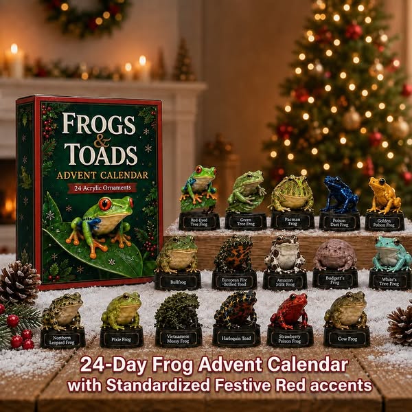 Frogs & Toads Advent Calendar