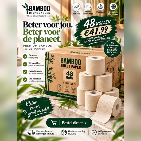 Vandaag besteld, morgen in huis
