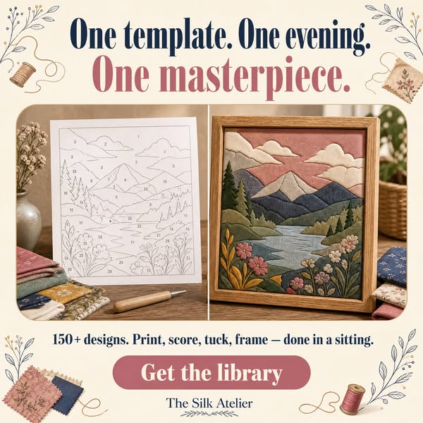 Turn fabric scraps into museum-quality wall art