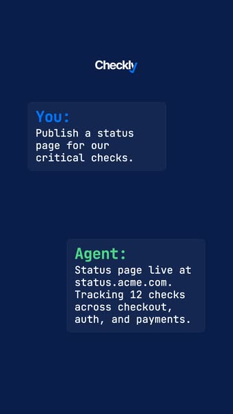 Set up monitoring with one prompt.
