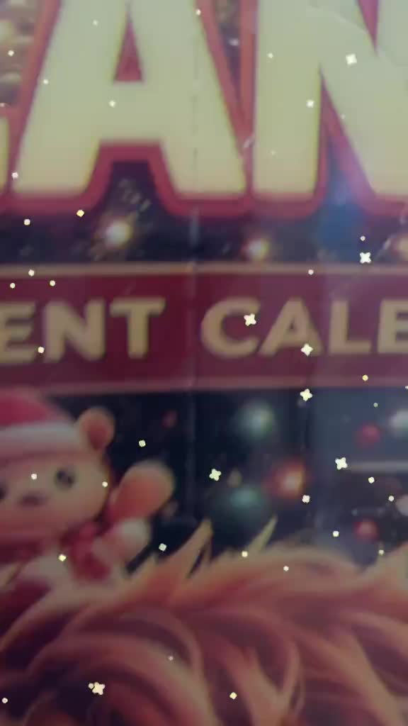 2026 Highland Cow 24-Day Advent Calendar Blind Box Set