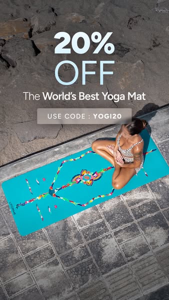 Use code: YOGI20