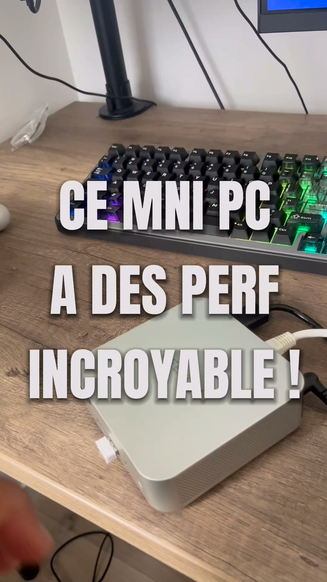 GEEKOM A7 2026 Edition Mini PC avec AMD R5- 7535HS | R5-7545U