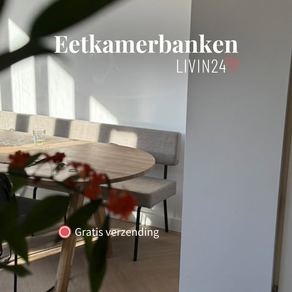 Eetkamerbanken collectie