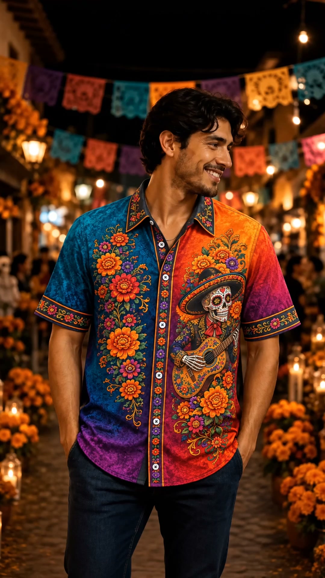 Day of the Dead Inspired Shirts.