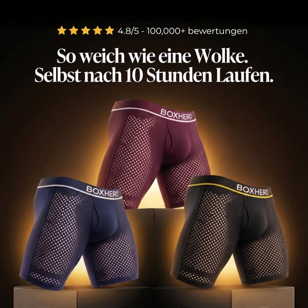 Die fortschrittlichsten Bambus-Boxershorts aller Zeiten