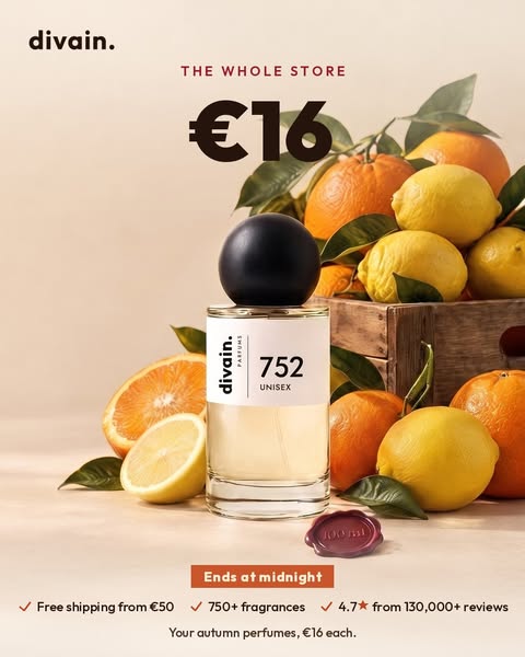 All perfumes at €16