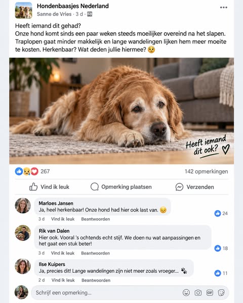 Mijn Hond Kan Weer Achter Z'n Bal Aan Rennen