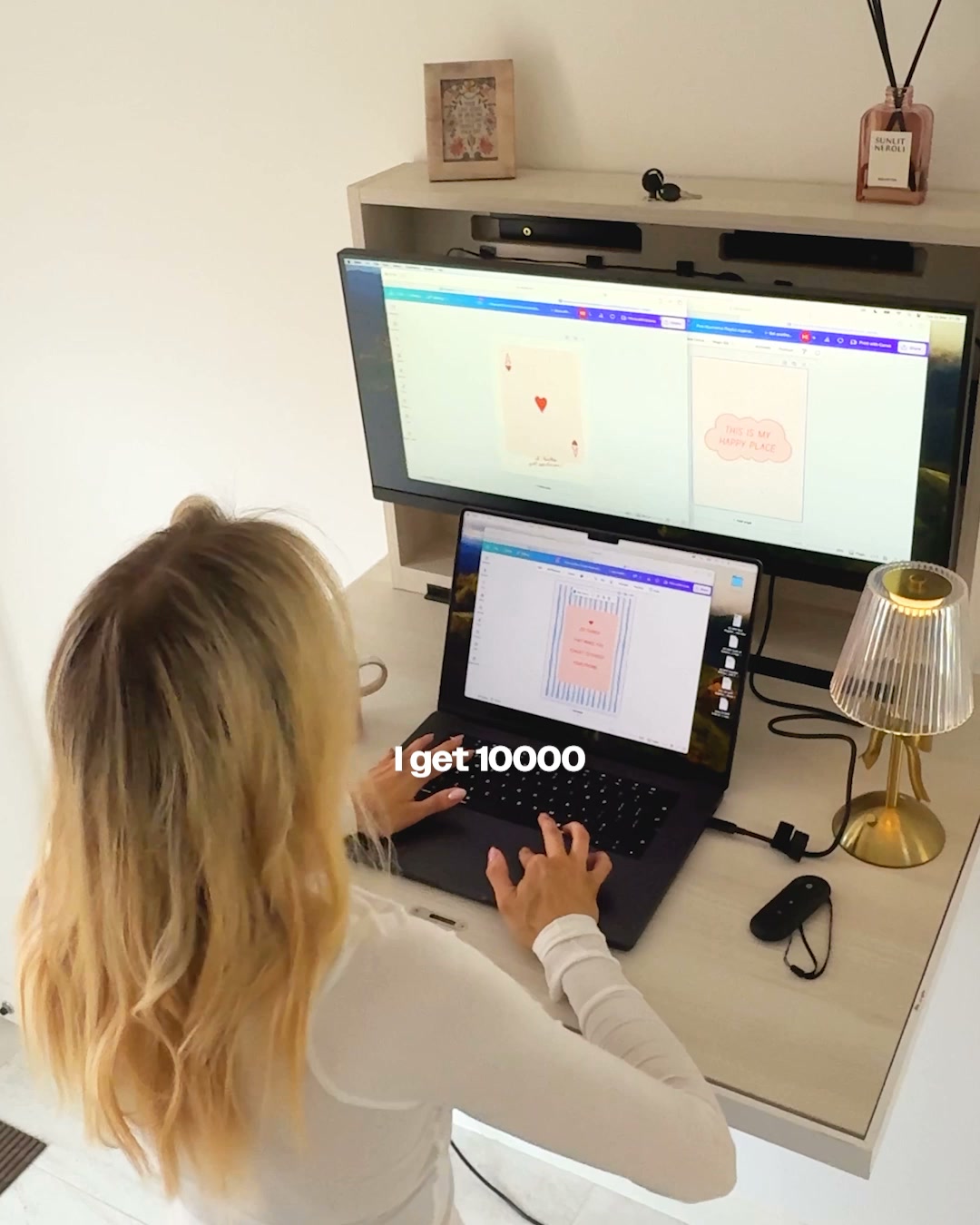 DropTop wall desk