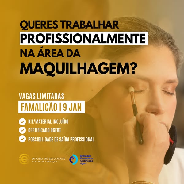 Curso de Maquilhagem Profissional