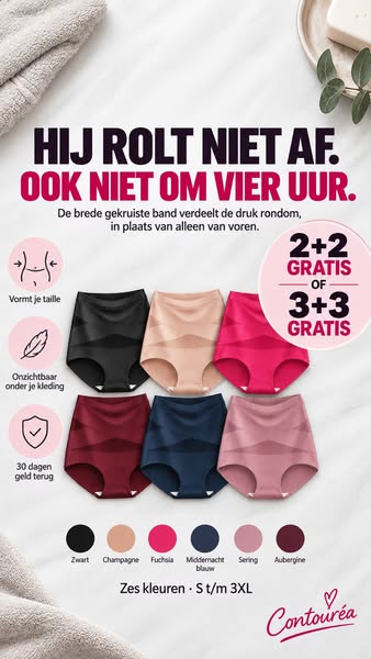 Om vier uur nog steeds op zijn plek