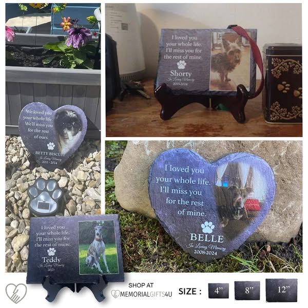 Dog Memorial Stone