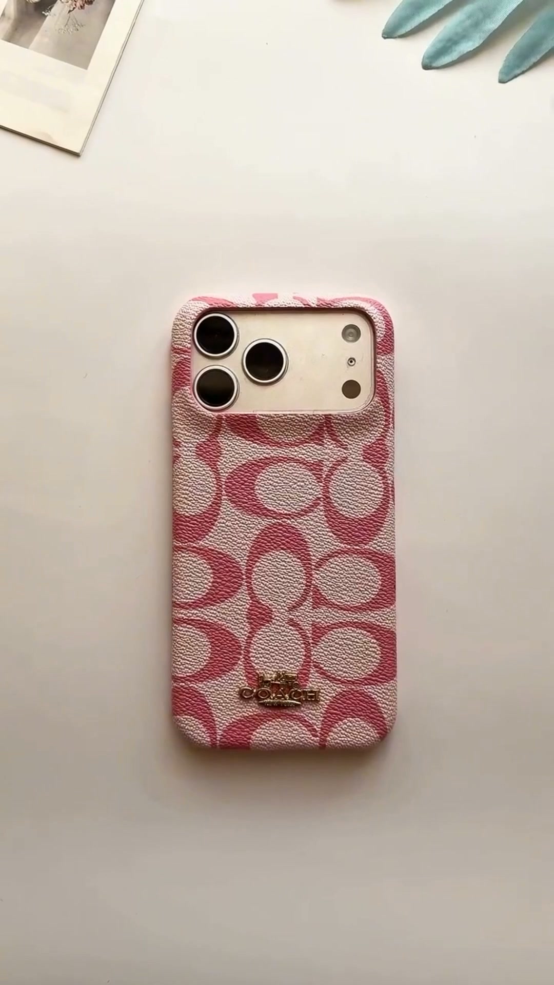Luxury iPhone Cases with Coach Touch