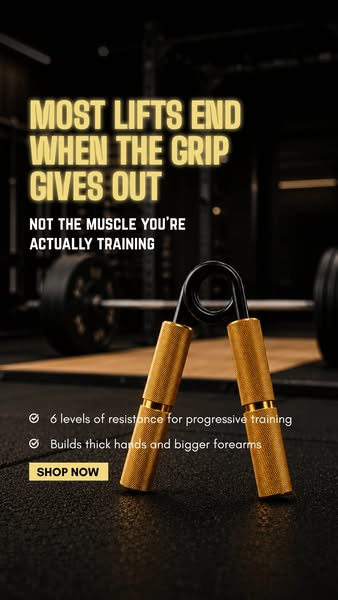 Golden Grip Hand Gripper