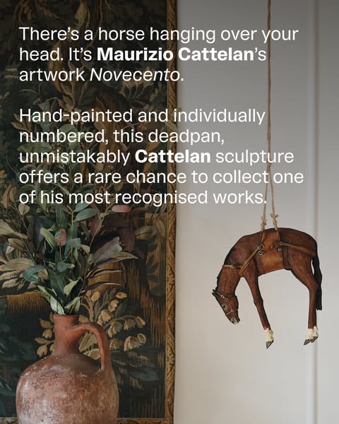 Maurizio Cattelan & Avant Arte
