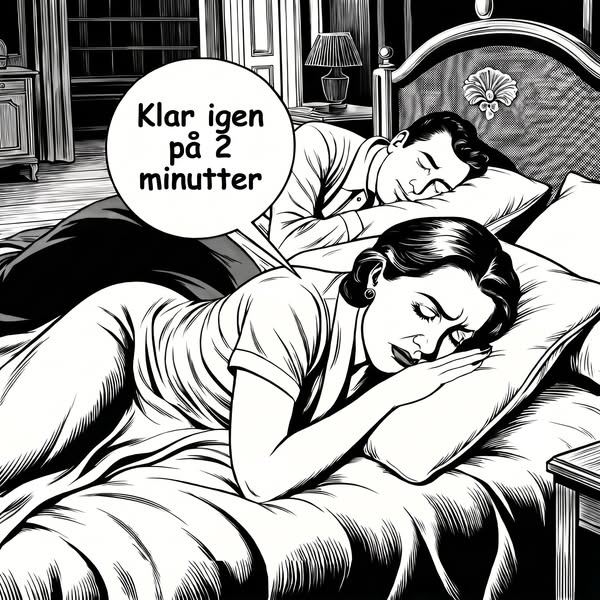 Læs det her, hvis det er slut for hurtigt i sengen