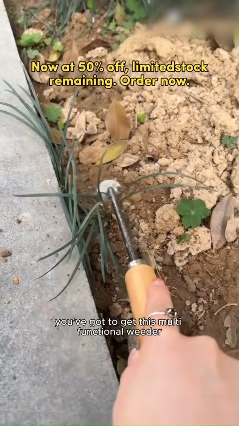 Garden Weed Pulling Tool