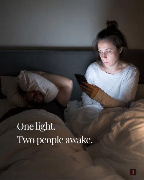 Enough light to see. Not enough to wake the house.