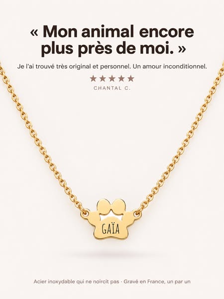 Porte-le avec toi. Partout. Pour toujours.