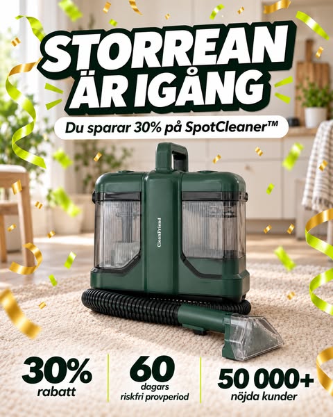 Spara 30% på SpotCleaner™