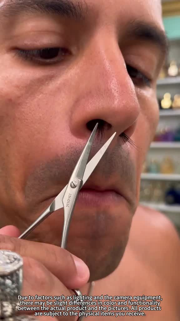 Manual Stainless Steel Nose Hair Trimmer