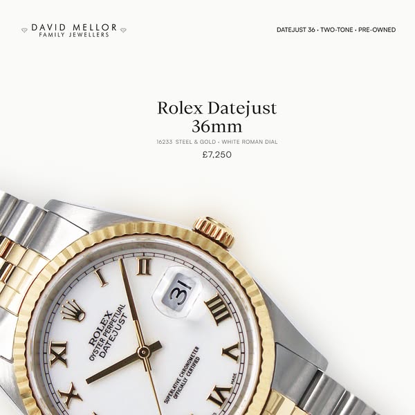 Rolex Datejust 36mm 16233 · £7,250