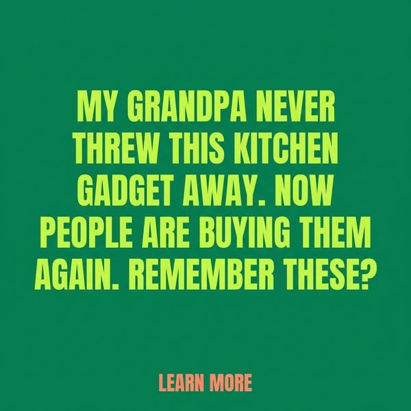 Vintage Kitchen Gadgets Making a Comeback