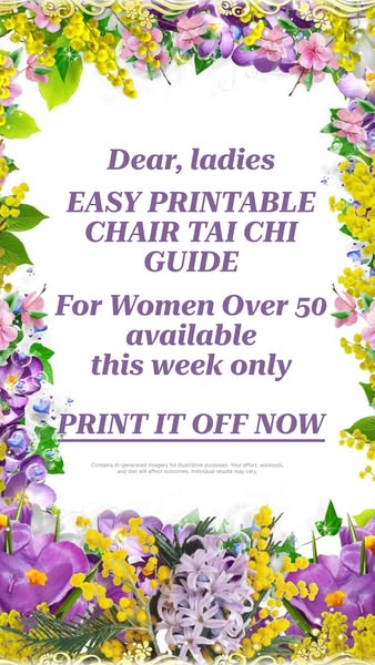 Get VISIBLE body transformation in 28 DAYS with Chair Yoga!