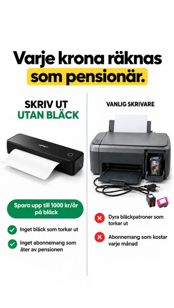Skriv ut utan bläck + 40% rabatt idag!